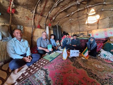 جمع خوانی در ییلاقات عشایری